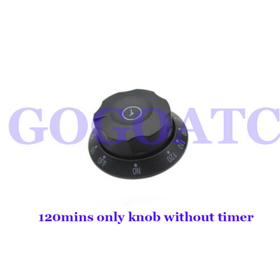 Kellataimeriga, riisi aurutava auto valguslainekapi taimeri lülitiga, 60/90/120 minuti valikunupp