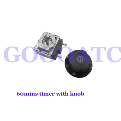 Kellataimeriga, riisi aurutava auto valguslainekapi taimeri lülitiga, 60/90/120 minuti valikunupp