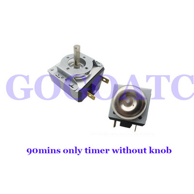 Kellataimeriga, riisi aurutava auto valguslainekapi taimeri lülitiga, 60/90/120 minuti valikunupp