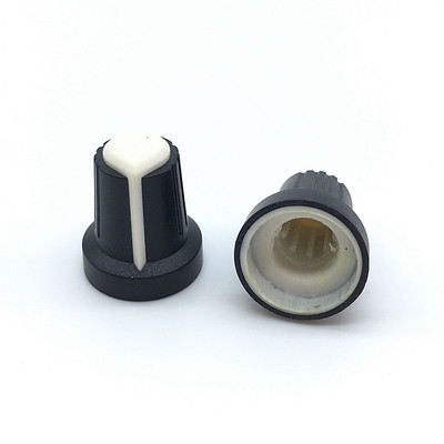 10 kom/lot Potenciometar Encoder Band prekidač Plastična kapica gumba 15 x 17 mm Plum osovina Vrsta Crvena Plava Bijela Žuta
