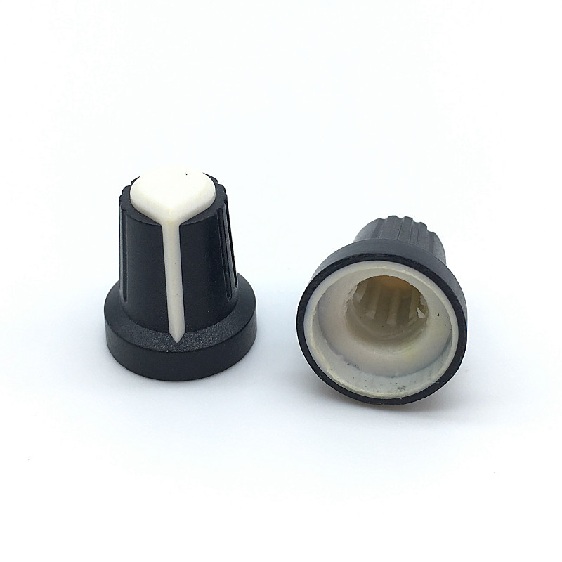 10 kom/lot Potenciometar Encoder Band prekidač Plastična kapica gumba 15 x 17 mm Plum osovina Vrsta Crvena Plava Bijela Žuta