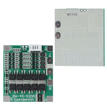 4S 30A 3,7V w/Balance 3,7V LiFe 18650 Battery Protection Board