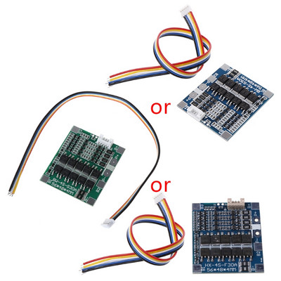 4S 30A 3,7V w/Balance 3,7V LiFe 18650 Battery Protection Board