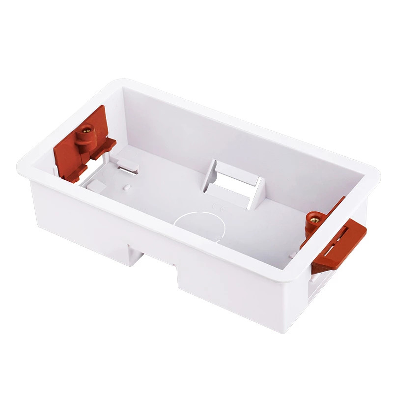 Jim DuDu Trocken Futter Box Für Gips Board/Trockenbau/Plasterboad 46mm Tiefe Wand Schalter Buchse 86mm / 146mm Kaseta