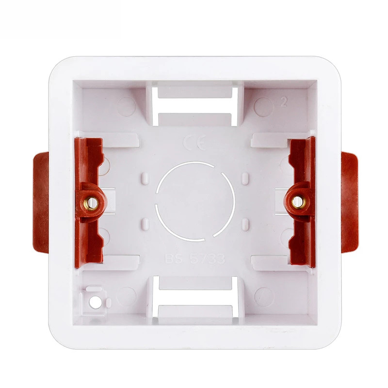 Jim DuDu Trocken Futter Box Für Gips Board/Trockenbau/Plasterboad 46mm Tiefe Wand Schalter Buchse 86mm / 146mm Kaseta