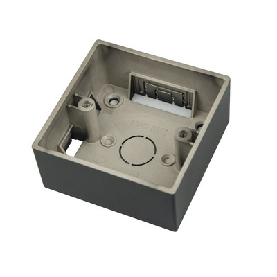 Avoir 86 tüüp ruudukujuline paigalduskarp seinale väliskinnitus lülitikarbi pinnale paigaldatav plastikust elektripistikupesa ühenduskarp