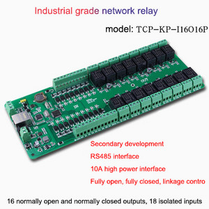 Ethernet tīkla relejs Tālvadības slēdzis no 1 līdz 1 viens slēdzis kontrolē vairākas releja izejas tīkla vadība Slēdža kontrolleris