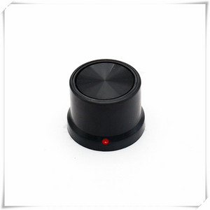 2 gab. Plastmasas Gaismas pārraides kloķa diametrs 25mm Augstums 18mm Potenciometrs Kodētāja kloķis Zobrata formas iekšējais caurums 6mm