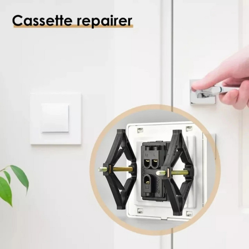 Jungiklio lizdo dugno remontas Universalus linijos tipas kasetės priežiūra Tamsios dėžutės keitimas Fiksuotos sienos remonto dėžutės atraminis strypas