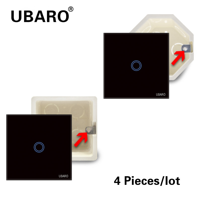 4 komada/partija 86 Tip 5 CM utičnica Dno skriveno kućište Bijelo računalo Materijal Površina USB utičnica Zidni prekidač za svjetlo Razvodna kutija 86