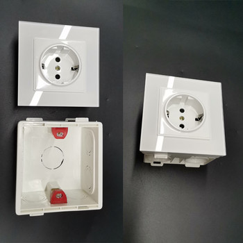 NYWP 86 тип електрическа регулируема монтажна кутия касета превключвател гнездо съединителна кутия скрита скрита вътрешна монтажна кутия wh