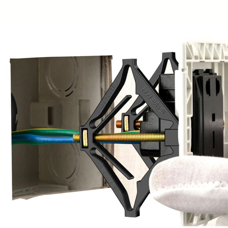 10tk 86 tüüp tume kasti paranduskruvi mangaanterasest pistikupesa vana fikseeritud kassett seina remont Vahetage kasti elektriku tarvikud