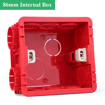 Električna oprema 86 mm Unutarnja montažna kutija 118 mm Vanjska montažna Zidna kutija Za dom inteligentni prekidač osjetljiv na dodir wifi prekidač