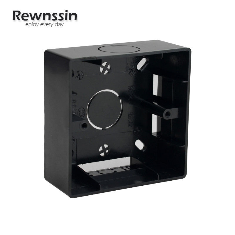 Välisseina ühenduskarp 86 tüüpi väline kinnituskarp, mida kasutatakse seinapinna mis tahes asendis, leegiaeglustav arvuti paigalduskarp