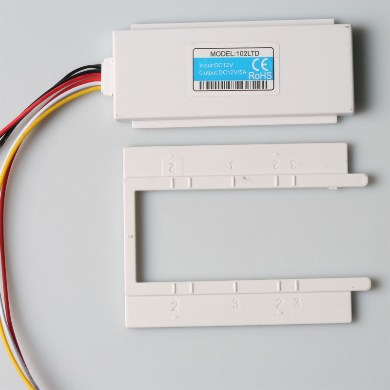 DC12V jedno dugme za senzor na dodir sa LED zaslonom temperature sata za prekidač na dodir za ogledalo u kupaonici