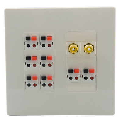 1 grupa bez vijka Opruga Stil kopče 1.0 2.0 3.0 4.0 5.1 6.0 7.1 8.2 9.0 Zidna ploča zvučnika