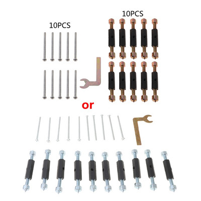 86 tipa sienas slēdža kasete Apakšējā korpusa bojājumu novēršanas instrumenti Regulējama garuma kronšteins Stieņa sviras ligzdas skrūve ar uzgriežņu atslēgu