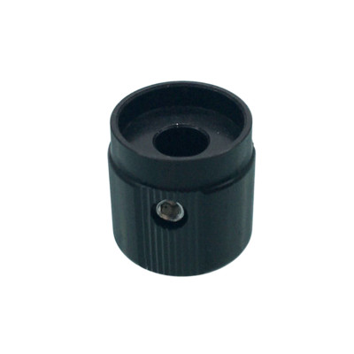 1 tk tipptasemel alumiiniumist nupuga potentsiomeetri nupp 17 * 17 * 6 mm helitugevuslüliti pöördkodeerija nupud hõbedane/must/kuldne