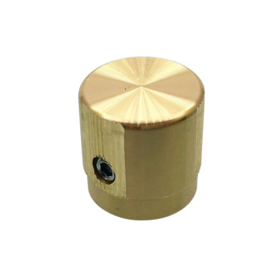 1 tk tipptasemel alumiiniumist nupuga potentsiomeetri nupp 17 * 17 * 6 mm helitugevuslüliti pöördkodeerija nupud hõbedane/must/kuldne