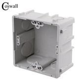 Coswall podesiva okomito/vodoravna ugradnja unutarnja kutija za ugradnju 83mm*83mm*48mm za prekidač i utičnicu tipa 86