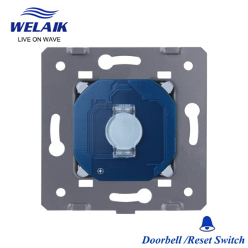 WELAIK EU 220V Dry Contact Reset Doorbell Wall Touch Switch Parts Independent Load 1gang 1way A911-IH