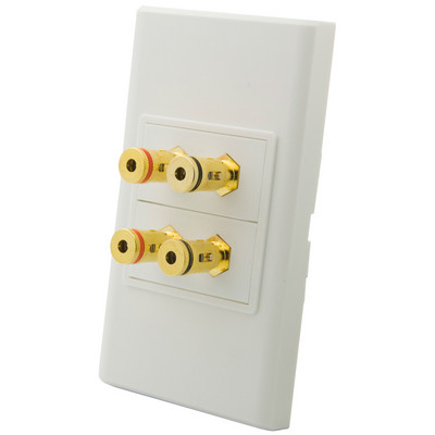 Uue disainiga vasest metallist vedruklambri stiilis kodukinosüsteem 1,0 2,0 4,0 5,0 5,1 7,1 7,2 8,2 9,0 kõlari seinaplaat