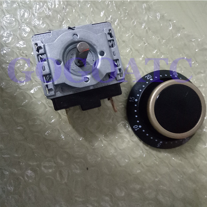 Kellataimeriga, riisi aurutava auto valguslainekapi taimeri lülitiga, 30 minuti valikunupp