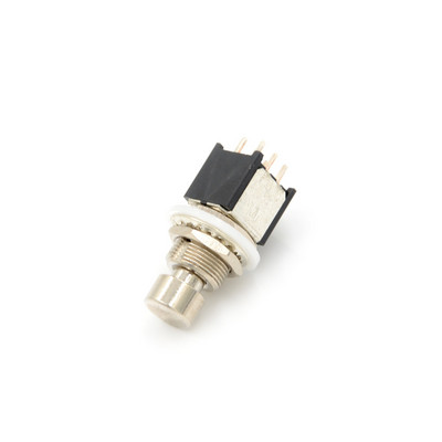 Jauns 1gab Mini DPDT Momentary On(On) ģitāras efekts Stomp pedāļa spiedpoga 6 kontaktu pēdas slēdzis 3A 250VAC/4A 30VDC