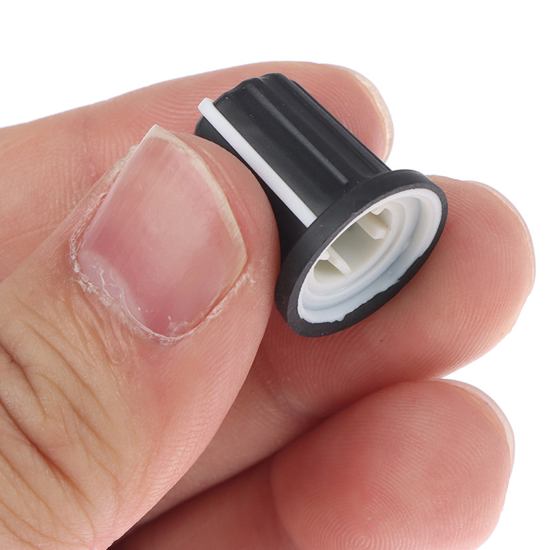 5 gab. Jauna karstas gumijas pusvārpstas kloķa potenciometra kodētāja poga 270 grādu D formas