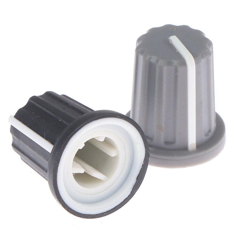 5 gab. Jauna karstas gumijas pusvārpstas kloķa potenciometra kodētāja poga 270 grādu D formas