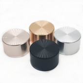 1 tk 30x17 mm alumiiniumsulamist potentsiomeetri nupu korgi kodeerija helitugevuse reguleerimise heli nupp 6 mm võlli augu nupu jaoks