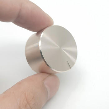 1 бр. 30x17 mm копче за потенциометър от алуминиева сплав, капачка, енкодер, контрол на силата на звука, аудио копче за 6 mm копче за отвор на вала