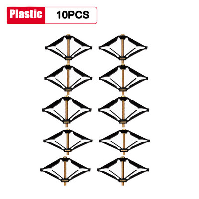 10 komada Kazete za popravak 86 mm tamne kutije za popravak vijka za utikač Prekidač stare kutije za utičnice Zamjena fiksne zidne kutije za popravak Potporna šipka