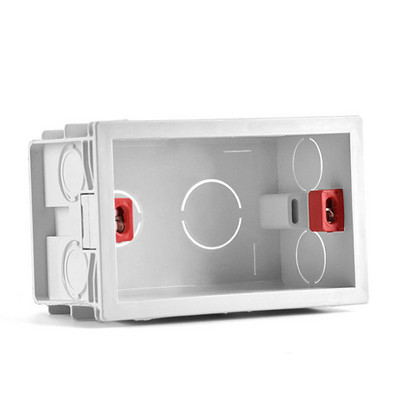 PSSRISE 118 Tip AU US Standardna kutija za ugradnju Zidni prekidač Utičnica Razvodna kutija PVC skriveni prekidač Donja kutija za ugradnju 108*65 mm