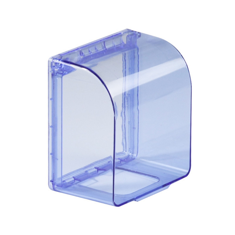 Ūdensnecaurlaidīgs izejas vāka ligzdas aizsargs slēdzams burbuļu putekļu pārsegs Taisnstūrveida slēdža kārbas kontaktligzdas aizsargkārba