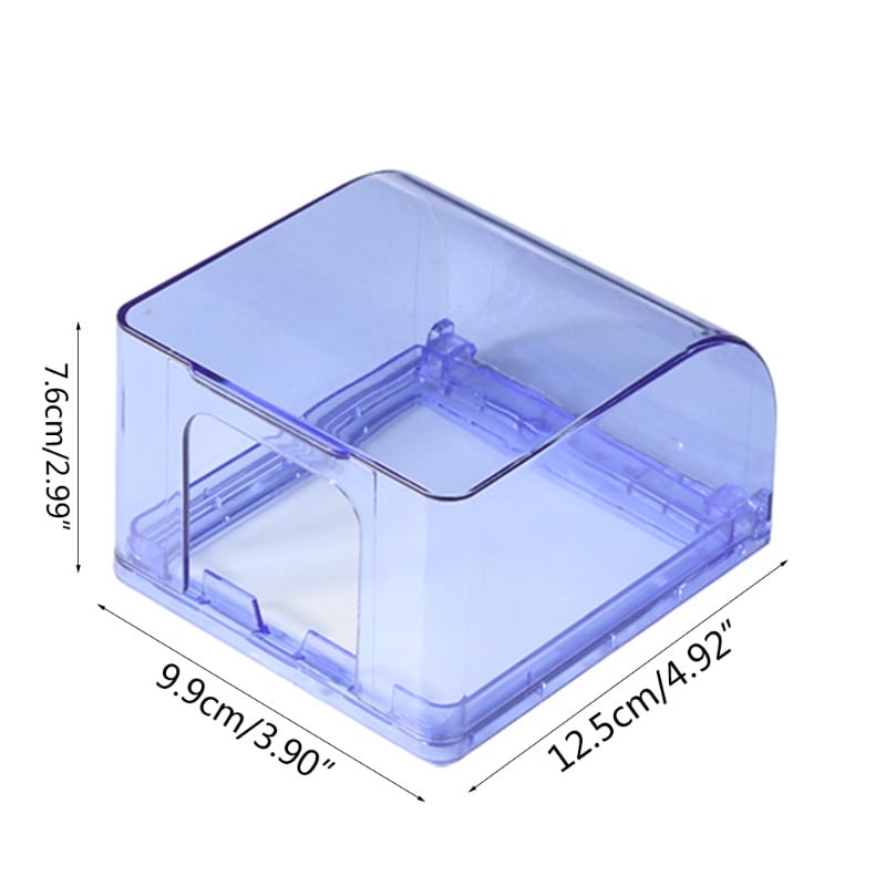 Ūdensnecaurlaidīgs izejas vāka ligzdas aizsargs slēdzams burbuļu putekļu pārsegs Taisnstūrveida slēdža kārbas kontaktligzdas aizsargkārba