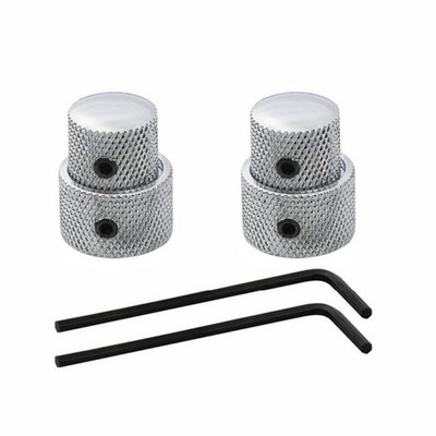 2 kompleta dvostrukih koncentričnih naslaganih upravljačkih prekidača, električnih bas gitara crna, srebrna, zlatna za pribor za gitaru, dijelovi za gitaru