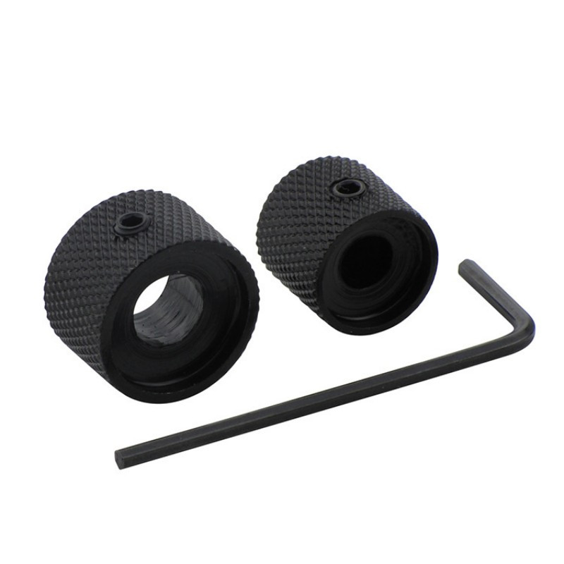 2 kompleta dvostrukih koncentričnih naslaganih upravljačkih prekidača, električnih bas gitara crna, srebrna, zlatna za pribor za gitaru, dijelovi za gitaru