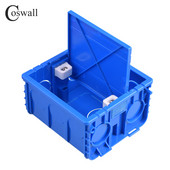 Kutija za unutarnju ugradnju tipa Coswall 86 sa slijepim poklopcem za zidnu ploču otporan na prašinu Razlikuje slabu i jaku struju