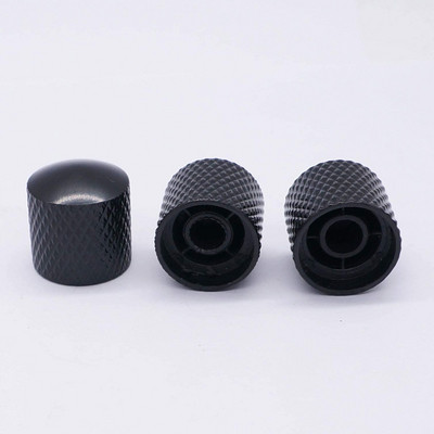 3 komada metalnog gumba, električne gitare, regulatora glasnoće tona, gumba za glasnoću basa, prikladnog za dijelove bas gitare od 6 mm.