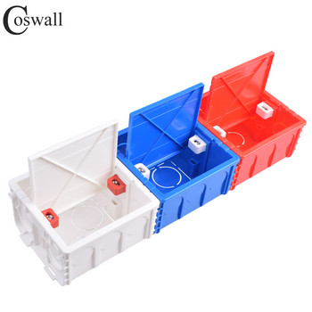 COSWALL 86 тип вътрешна монтажна кутия със стенен празен панел, щора, прахоустойчив, прави разлика между слаб и силен ток