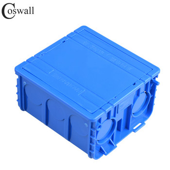COSWALL 86 тип вътрешна монтажна кутия със стенен празен панел, щора, прахоустойчив, прави разлика между слаб и силен ток