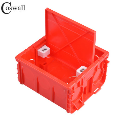 Kutija za unutarnju ugradnju tipa COSWALL 86 sa slijepim poklopcem za zidnu ploču otporan na prašinu Razlikuje slabu i jaku struju