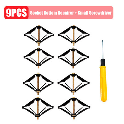 10 tk kassetiparandaja tume kast 86 mm tume kasti seinapistiku ühenduslüliti põhja karbi tugi Fikseeritud varda elektritarvikud