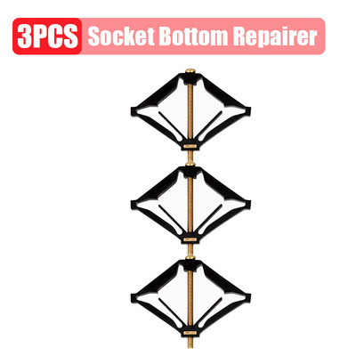 10 tk kassetiparandaja tume kast 86 mm tume kasti seinapistiku ühenduslüliti põhja karbi tugi Fikseeritud varda elektritarvikud