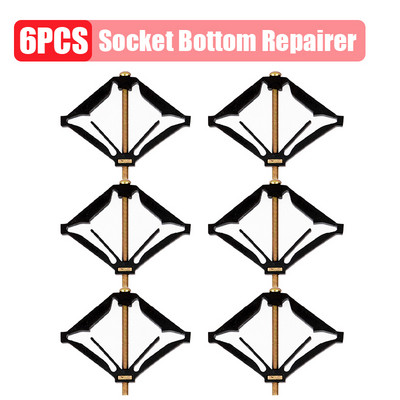 10 tk kassetiparandaja tume kast 86 mm tume kasti seinapistiku ühenduslüliti põhja karbi tugi Fikseeritud varda elektritarvikud