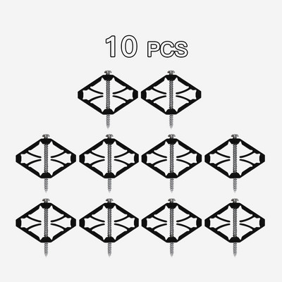 1 set (10 kom) Alat za popravak kutije za montiranje na zidni prekidač Tajna skrovišta 118 mm Popravljač kasete za prekidač Potporna šipka Dodaci za električare