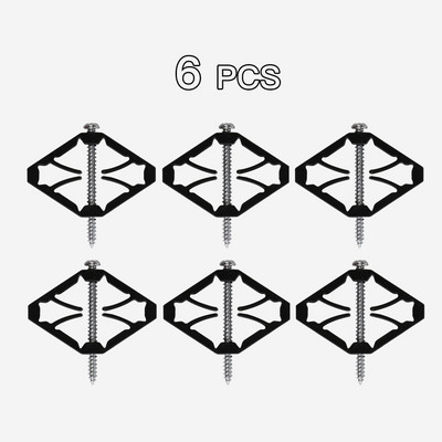 1 set (10 kom) Alat za popravak kutije za montiranje na zidni prekidač Tajna skrovišta 118 mm Popravljač kasete za prekidač Potporna šipka Dodaci za električare
