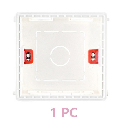 Montažna kutija Kazetna sklopka Utičnica Razvodna kutija Skrivena skrivena unutarnja montažna kutija Tip unutarnje kutije 86mm*86mm Bijela