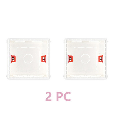 Montažna kutija Kazetna sklopka Utičnica Razvodna kutija Skrivena skrivena unutarnja montažna kutija Tip unutarnje kutije 86mm*86mm Bijela